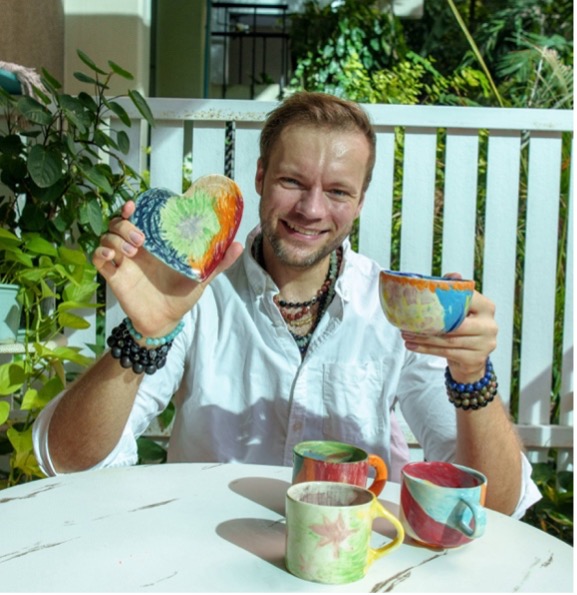 custom-made cups tailored to specific needs. Specifically, these include a cup for relieving any kind of external negative influences