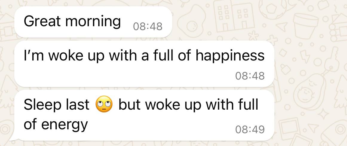 SHE WANTED TO COMMIT SUICIDE. YESTERDAY SHE CAME AND CRIED ENDLESSLY. REVIEW THIS MORNING