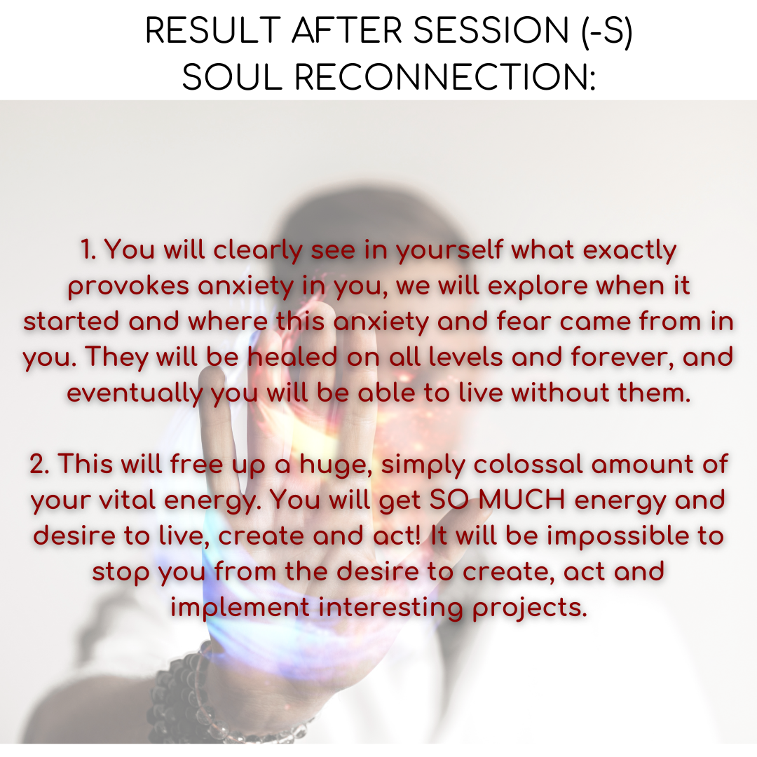 Result of Effective Soul Reconnection Session Examples